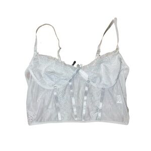 White Lace Bra